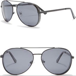 NWT Joe’s Jeans Aviator Black Sunglasses